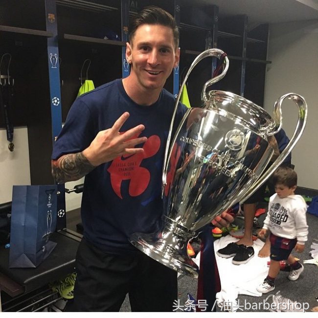 梅西的发型怎么剪,足球运动员梅西同款发型