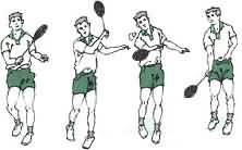 羽毛球必会的六种发球技术,羽毛球发球的四种正确姿势