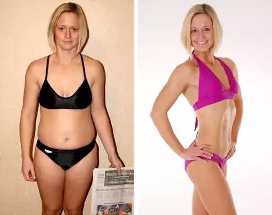 健美运动员停止健身一年后的样子,健美运动员减脂前后对比照