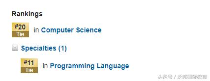 cs专业一览表,CS专业