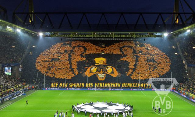 多特蒙德球迷看德国人的组织能力,德国德比多特蒙德