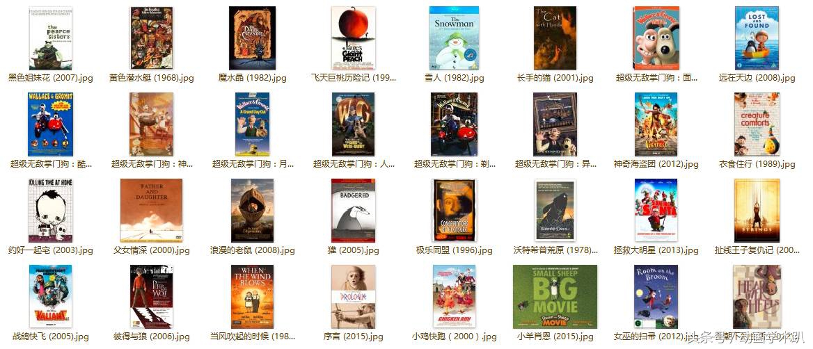 1000张！史上最全动画电影海报合集