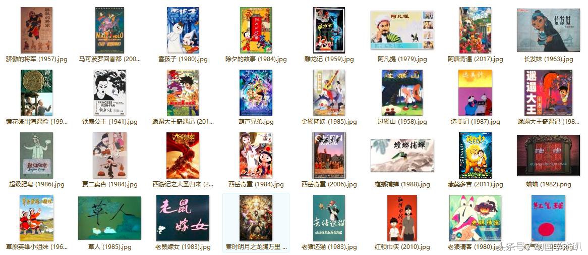 1000张！史上最全动画电影海报合集