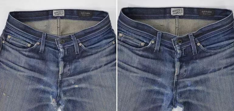 牛仔裤修补过程视频,牛仔裤破洞无痕修复贴