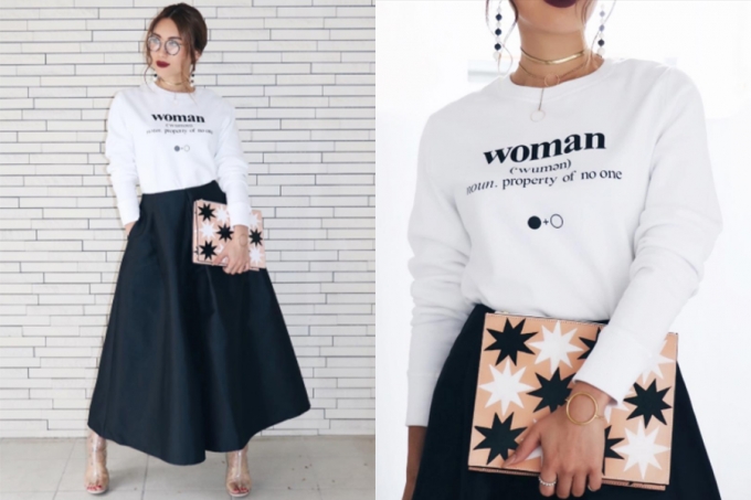 幽默又百搭！IG潮人都爱的ABlackandWhiteStory标语T恤