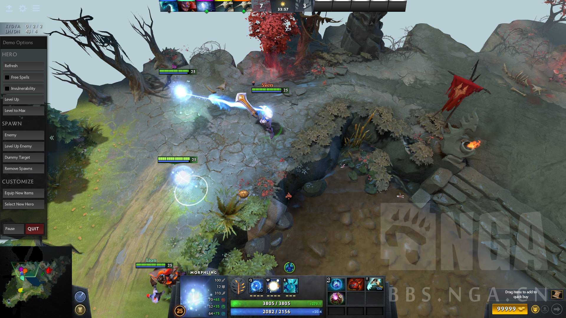 DOTA2新版本7.07BUG汇总——实在太多了！