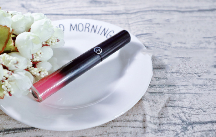 阿玛尼116口红,18支阿玛尼黑管唇釉全试色