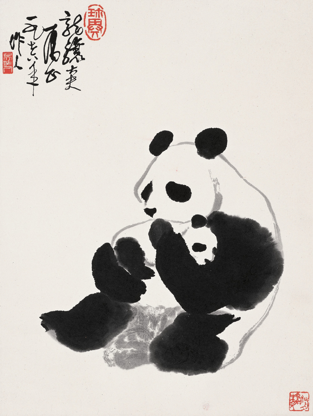 猜猜这是谁的手绘画作品,猜猜是哪一只熊猫