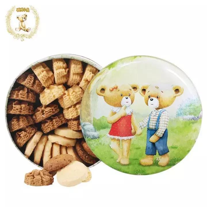 香港小熊曲奇饼干,香港小熊饼干官方旗舰店直播