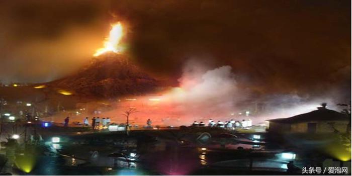 广东清远温泉瀑布,清远森波拉火山温泉