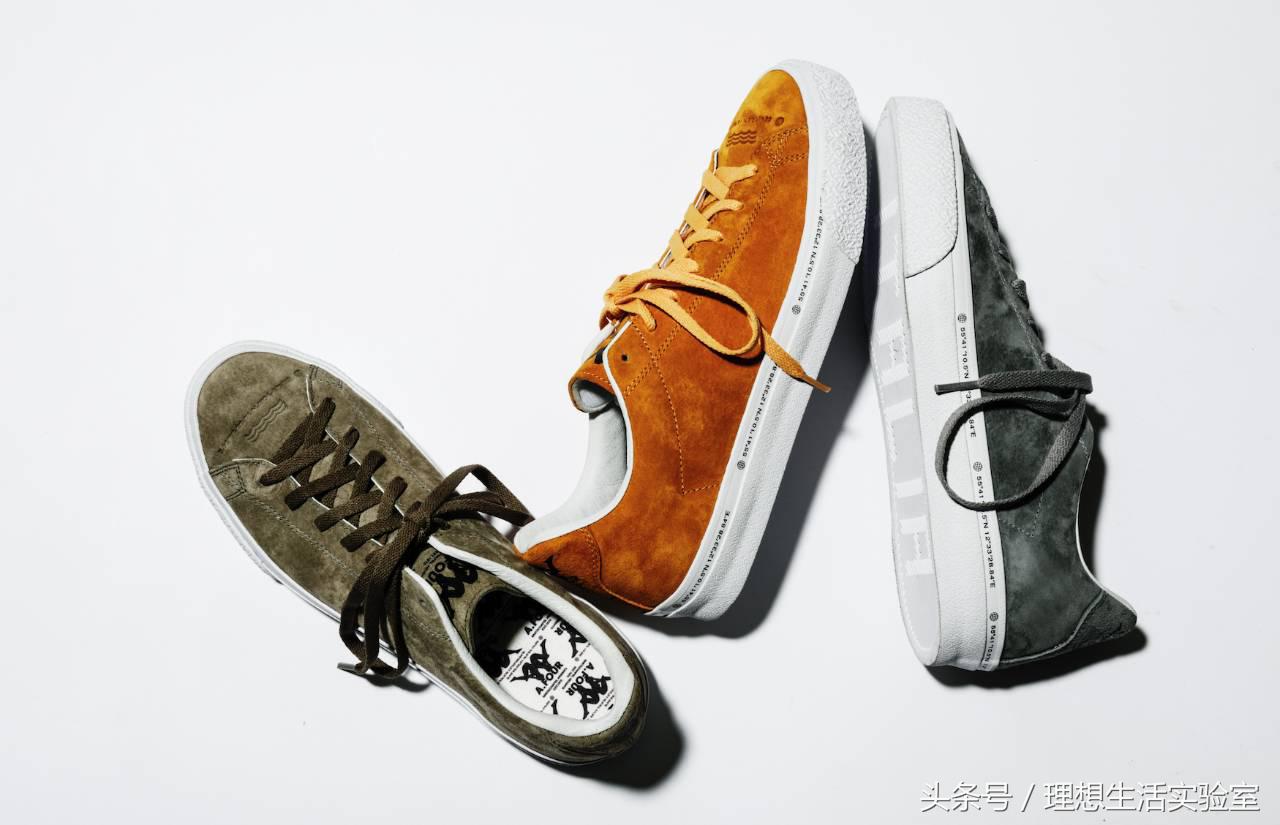 kappa复古跑步鞋气质潮流,kappa复古vintage