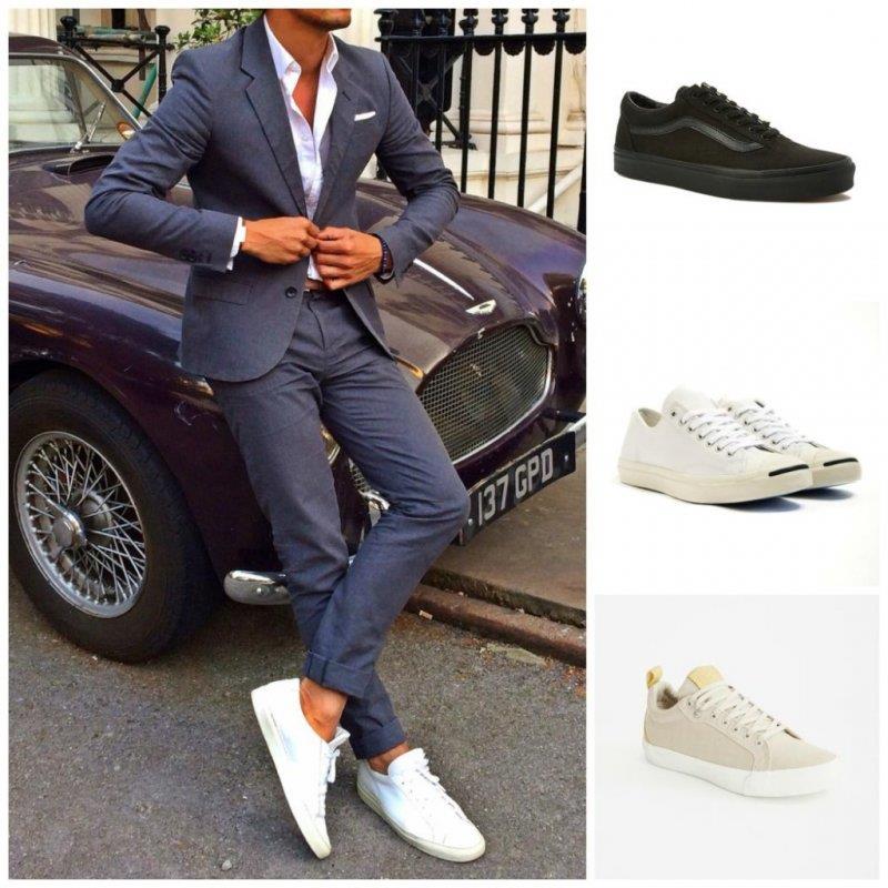 西装搭配鞋子技巧男,西装搭配运动鞋怎么搭好看