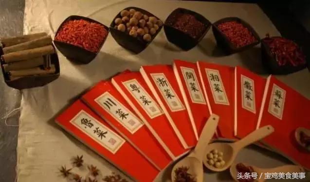 中国菜系八大流派各自特点,中国八大菜系的流派