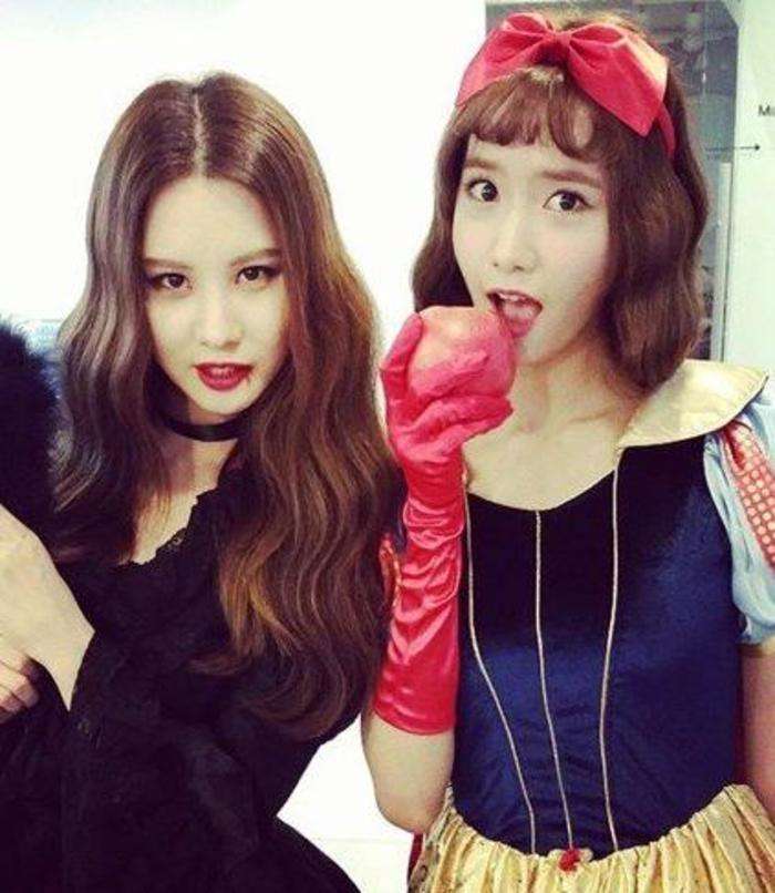 少女时代允西cp视频,允贤少女时代