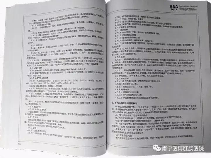 《2017中医肛肠学术国际沟通大会论文集》之PPH手术并发症的防治
