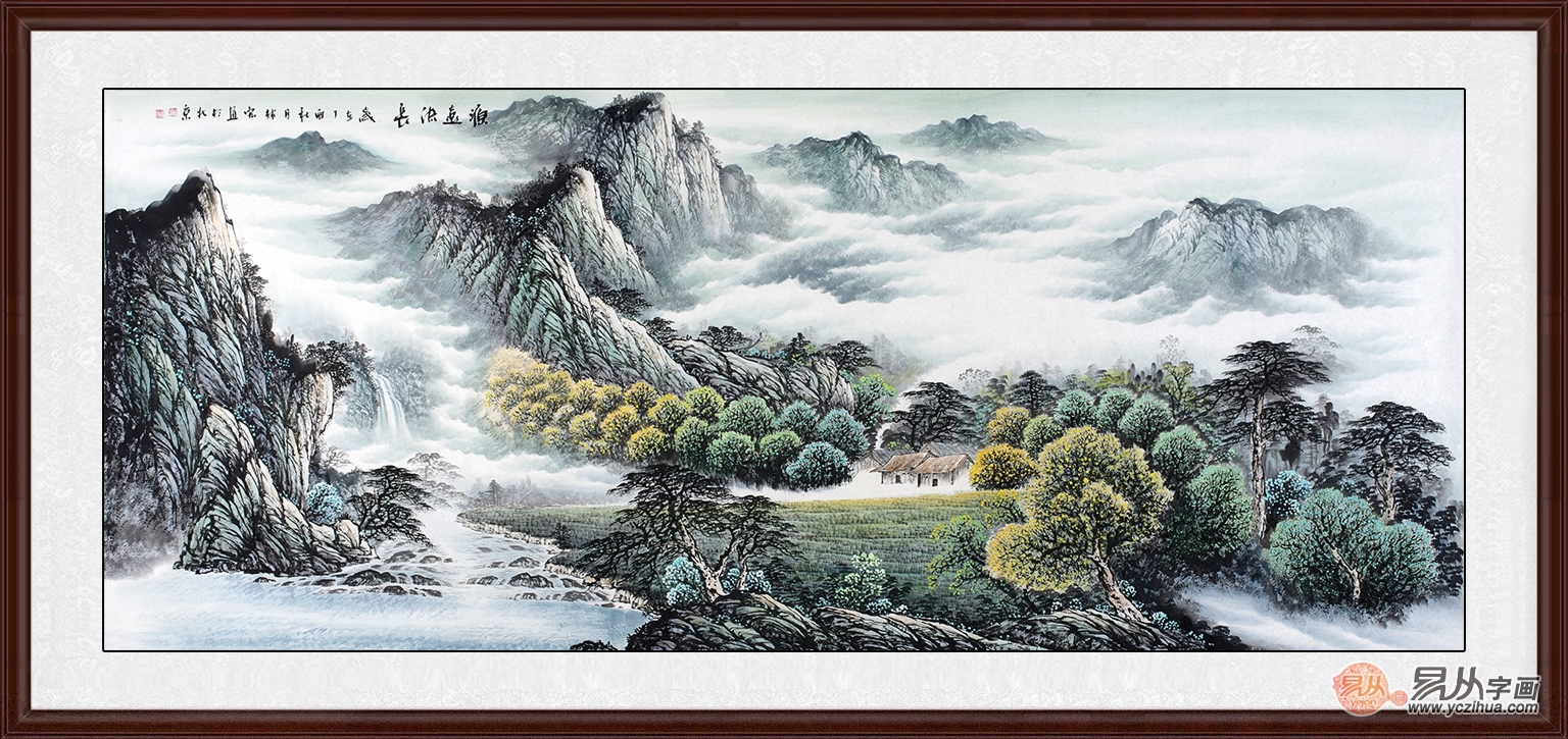 客厅挂的画多少钱一幅好,客厅挂什么画生意好