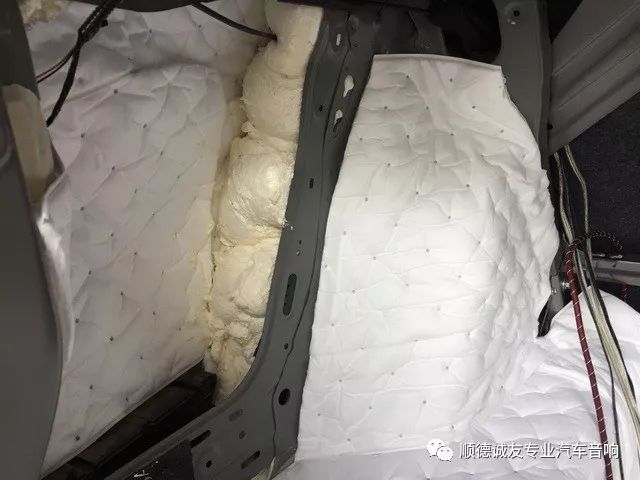 本田哥瑞翼子板隔音,重归安静