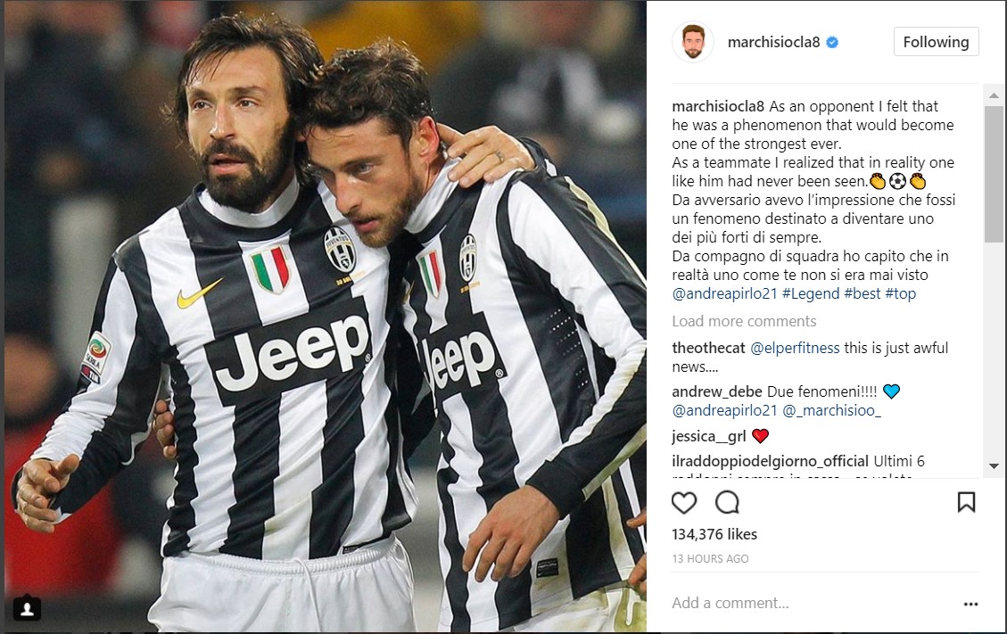 皮尔洛告别世界杯,传奇落幕罗纳尔多