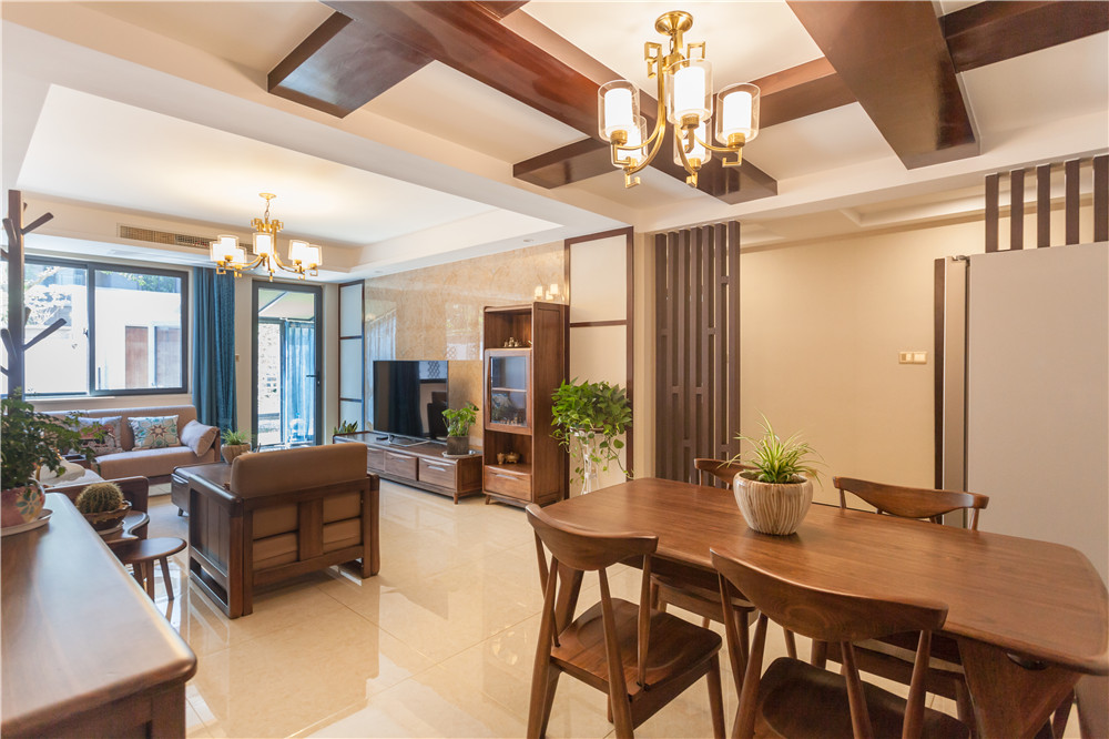 清新自然简约美式风实景，湖州华翠庭园，朋友参观后回家也想装