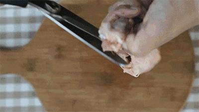 怎么给鸡翅去骨快速,鸡腿鸡翅去骨