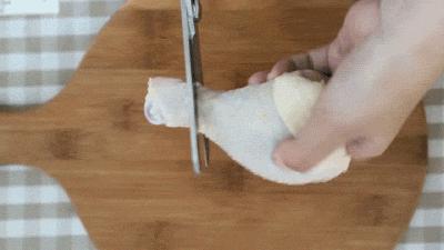 怎么给鸡翅去骨快速,鸡腿鸡翅去骨