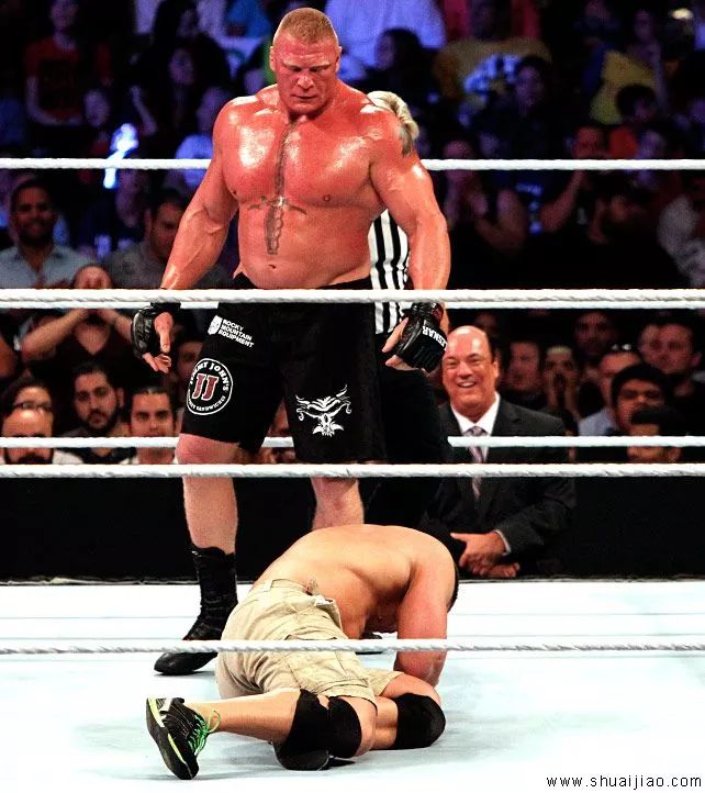 世界最强wwe布洛克,wwe布洛克输得最彻底的一次
