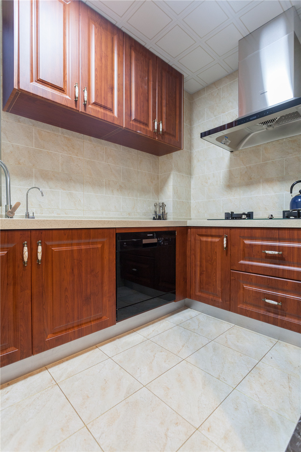 清新自然简约美式风实景，湖州华翠庭园，朋友参观后回家也想装