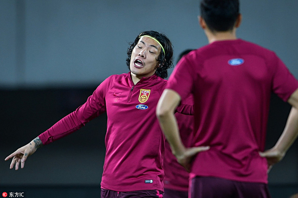 里皮国足精彩镜头,国足世预赛王大雷精彩时刻