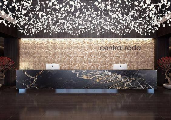 上海闵行logo墙设计制作,公司大理石logo墙效果图