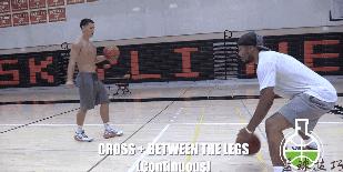 给初学者的运球练习,教初学者运球