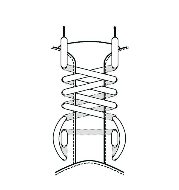 美式鞋带穿搭,彩色鞋带这样穿真漂亮忍不住分享
