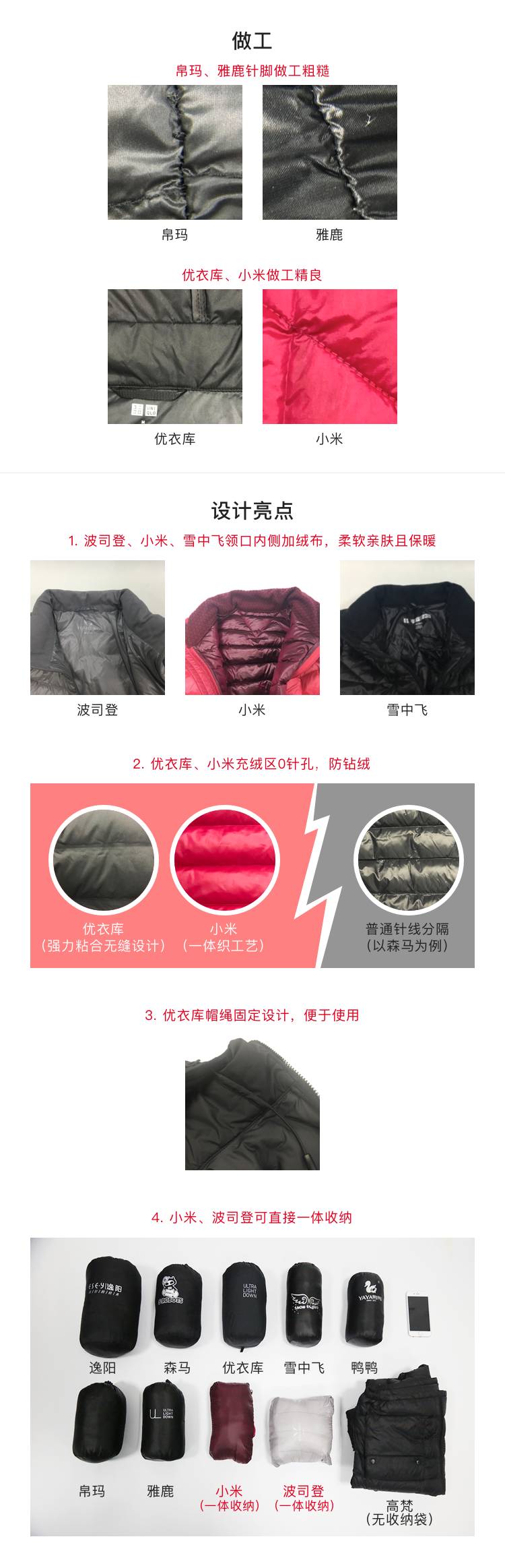 小米女式羽绒服怎么样,测评女装羽绒服轻奢气质