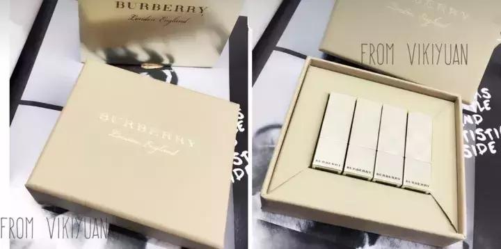 晒男友送的口红,明星晒自己口红