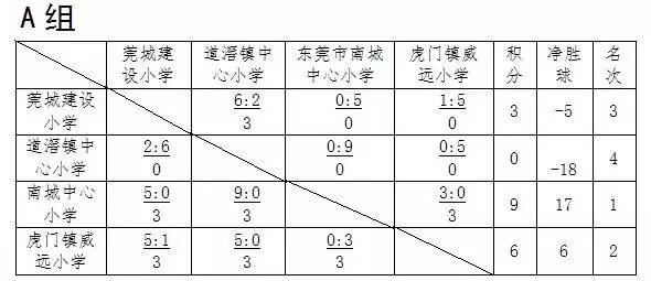 东莞中小学生校园足球联赛,东莞市南城第19届小学生足球比赛