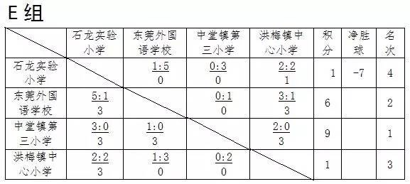 东莞中小学生校园足球联赛,东莞市南城第19届小学生足球比赛