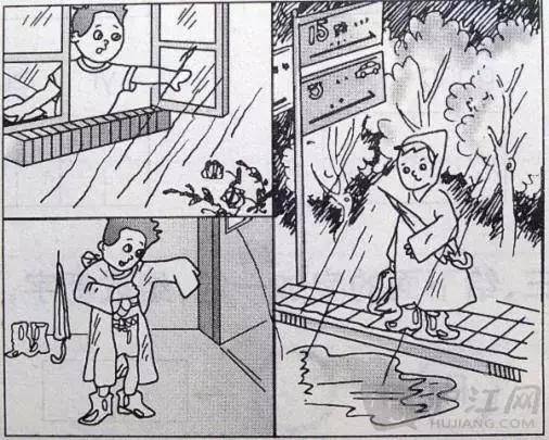 低年级看图写话图片和范文,低年级小学生龟兔赛跑看图写话