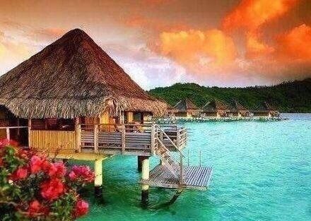 最接近天堂的地方塔希提岛,塔希提岛姊妹岛