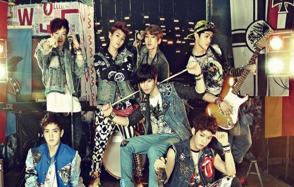 韩国男团十大最帅舞蹈,exogot7同台演出