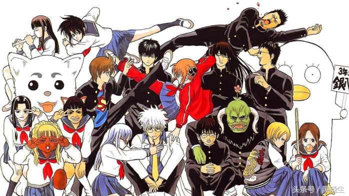 银魂人物特征图文,银魂里的人物有哪些