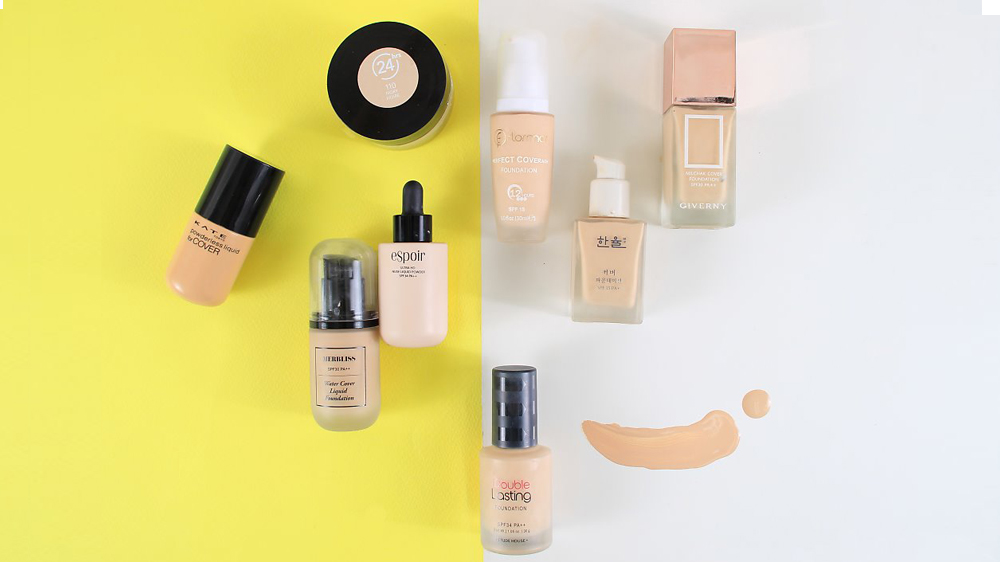 三四十块钱适合学生党的粉底液,平价粉霜战斗机