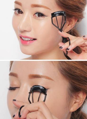 单眼皮短睫毛夹睫毛教程,怎么夹睫毛又卷翘又持久呢