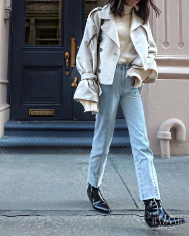 小个子这样穿长外套太显高了,小个子短厚外套下面该怎么搭