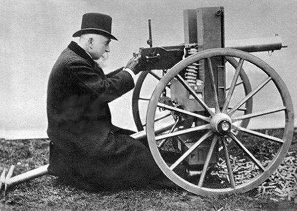 重量很重的机枪,死亡收割机机枪