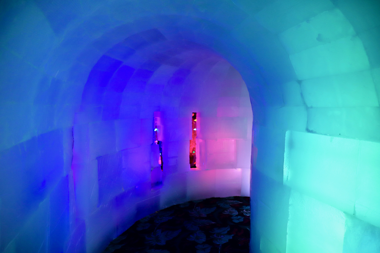 哈尔滨冰雪大世界冰灯有多漂亮,哈尔滨太阳岛室内冰灯艺术馆门票