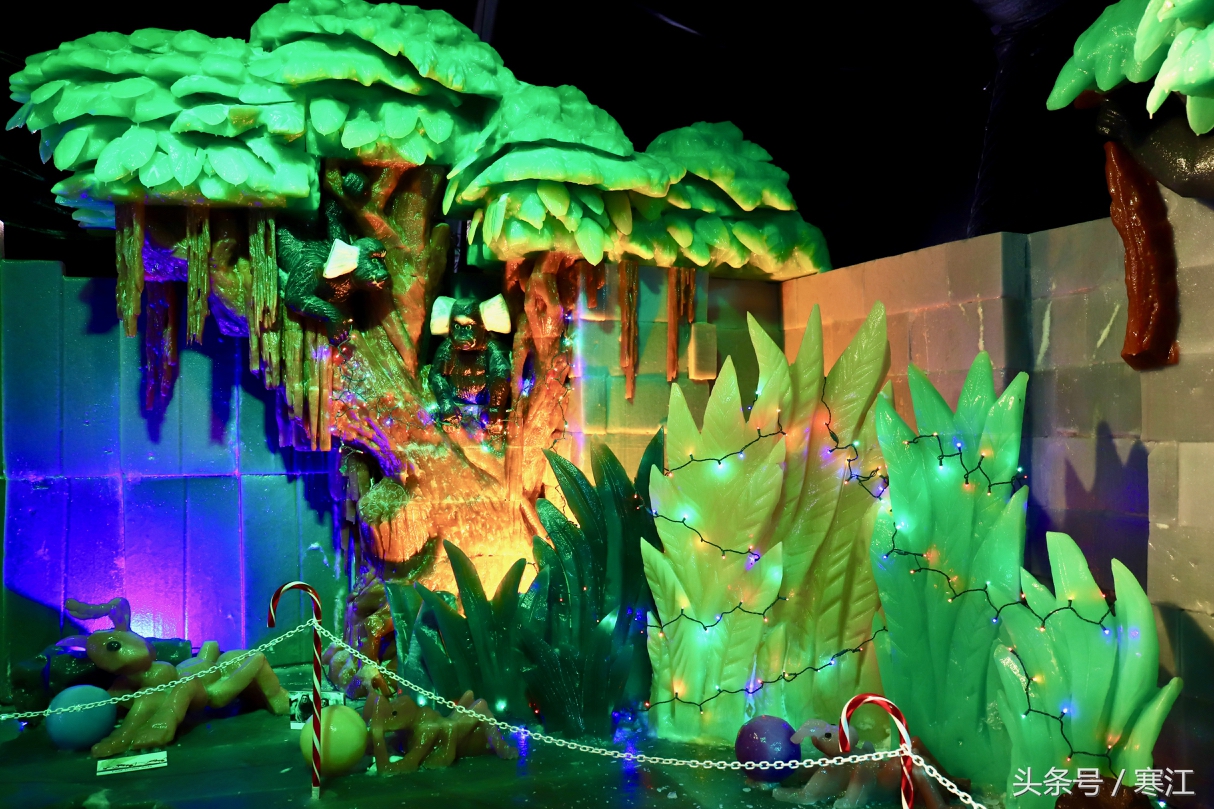 哈尔滨冰雪大世界冰灯有多漂亮,哈尔滨太阳岛室内冰灯艺术馆门票