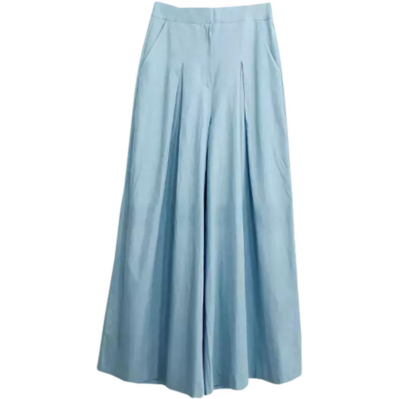 不挑身材的阔腿裤才适合你,选对裤型才能显高显瘦