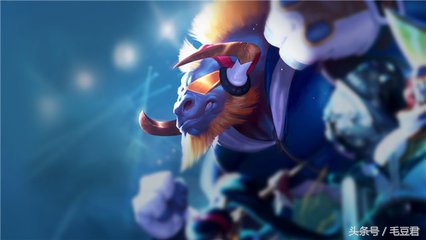 牛头酋长皮肤高清图片,给公牛角力你会尝到牛角的味道