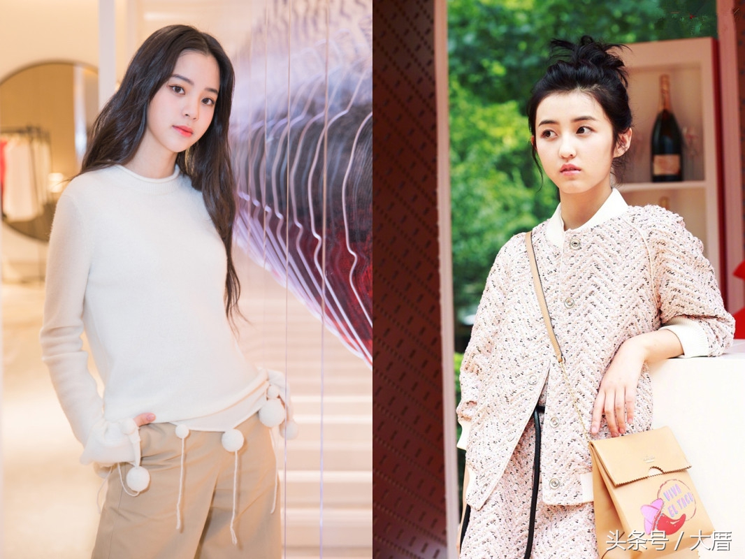 欧阳娜娜张子枫谭松韵对比,张子枫欧阳娜娜照片对比