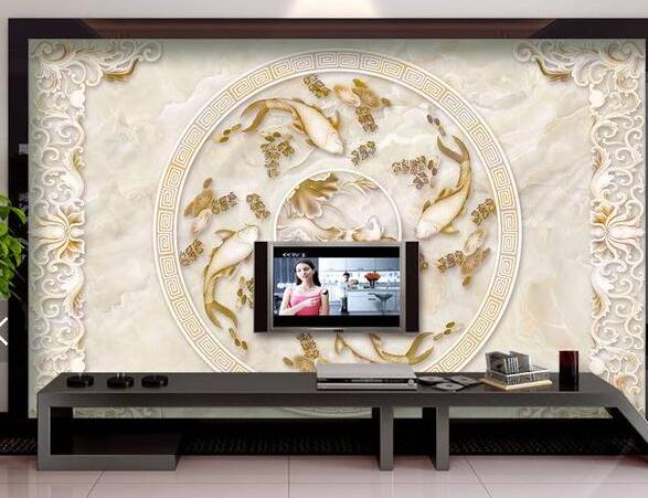 彩雕背景墙定制,彩雕背景墙大全