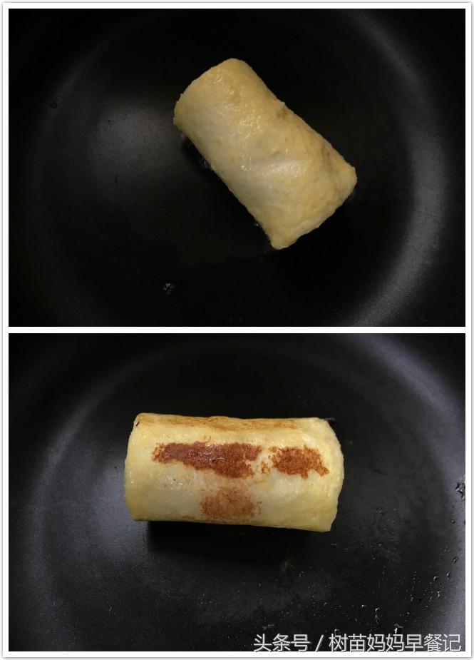 美丽又可爱的蛋糕,香蕉紫薯吐司卷做法